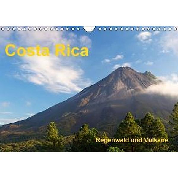 Costa Rica - Regenwald und Vulkane (Wandkalender 2015 DIN A4 quer), Andreas Kretschmar