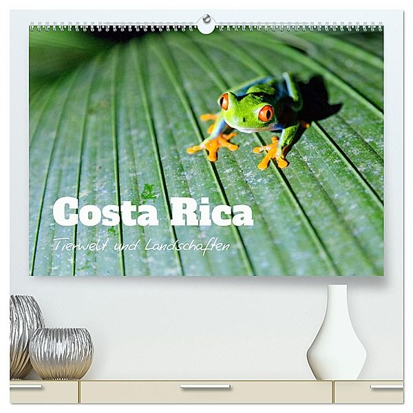 Costa Rica - Tierwelt und Landschaften (hochwertiger Premium Wandkalender 2025 DIN A2 quer), Kunstdruck in Hochglanz, Calvendo, Matteo Colombo