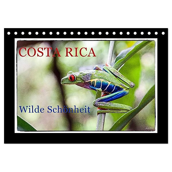 Costa Rica - Wilde Schönheit (Tischkalender 2024 DIN A5 quer), CALVENDO Monatskalender, Heribert Adams