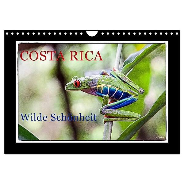 Costa Rica - Wilde Schönheit (Wandkalender 2024 DIN A4 quer), CALVENDO Monatskalender, Heribert Adams