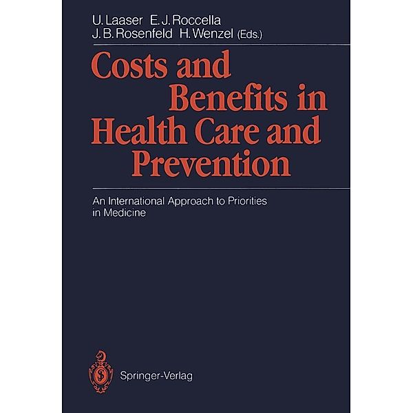 Costs and Benefits in Health Care and Prevention