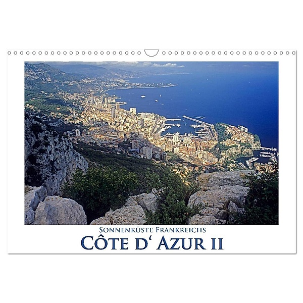 Cote d' Azur II - Sonnenküste Frankreichs (Wandkalender 2024 DIN A3 quer), CALVENDO Monatskalender, Rick Janka