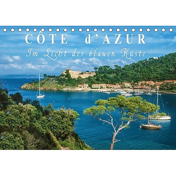 Cote d'Azur - Im Licht der blauen Küste (Tischkalender 2018 DIN A5 quer), Christian Müringer