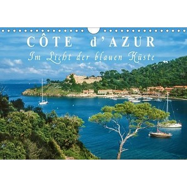 Cote d'Azur - Im Licht der blauen Küste (Wandkalender 2020 DIN A4 quer), Christian Müringer