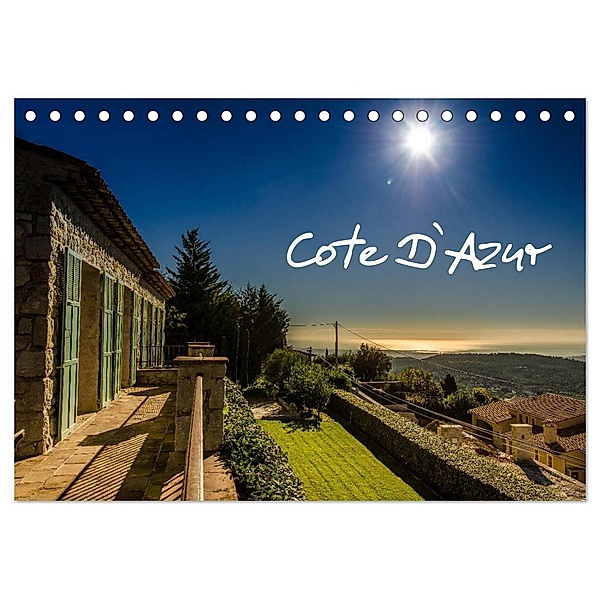 Cote D`Azur (Tischkalender 2024 DIN A5 quer), CALVENDO Monatskalender, strandmann@online.de