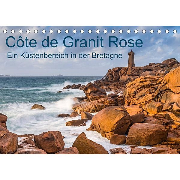 Côte de Granit Rose - Ein Küstenbereich in der Bretagne (Tischkalender 2023 DIN A5 quer), Klaus Hoffmann