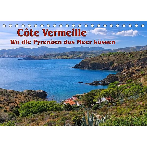 Cote Vermeille - Wo die Pyrenäen das Meer küssen (Tischkalender 2023 DIN A5 quer), LianeM