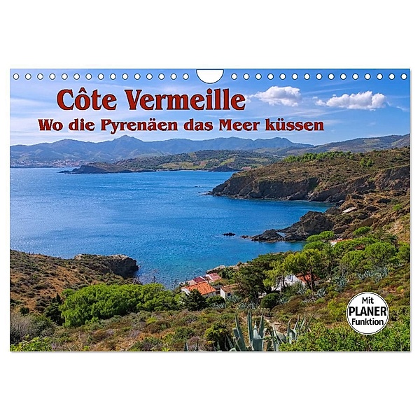 Cote Vermeille - Wo die Pyrenäen das Meer küssen (Wandkalender 2024 DIN A4 quer), CALVENDO Monatskalender, LianeM