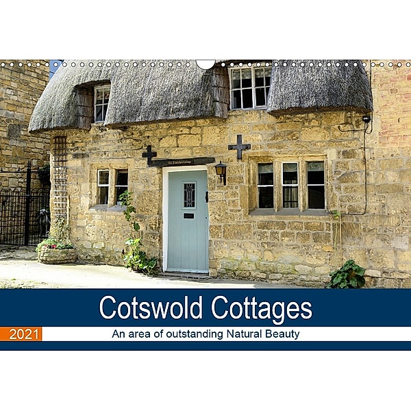 Cotswold Cottages (Wall Calendar 2021 DIN A3 Landscape), Jon Grainge