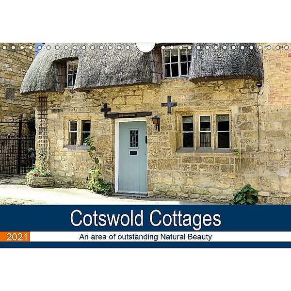 Cotswold Cottages (Wall Calendar 2021 DIN A4 Landscape), Jon Grainge