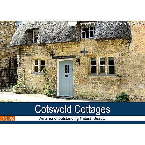 Cotswold Cottages (Wall Calendar 2023 DIN A4 Landscape), Jon Grainge
