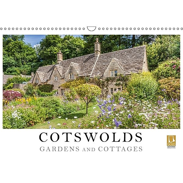 Cotswolds Gardens and Cottages (Wall Calendar 2018 DIN A3 Landscape), Christian Mueringer