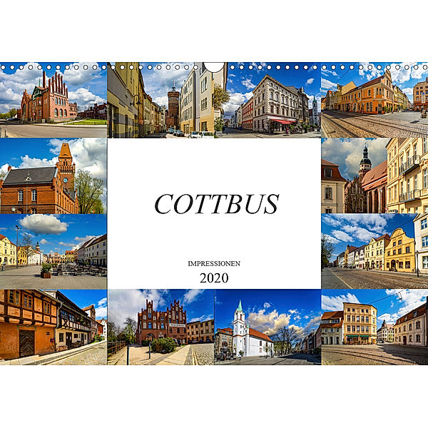 Cottbus Impressionen (Wandkalender 2020 DIN A3 quer), Dirk Meutzner