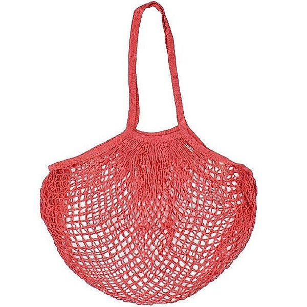 Cotton Mesh Bag - Coral