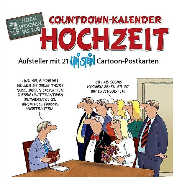 Countdown-Kalender Hochzeit, Uli Stein