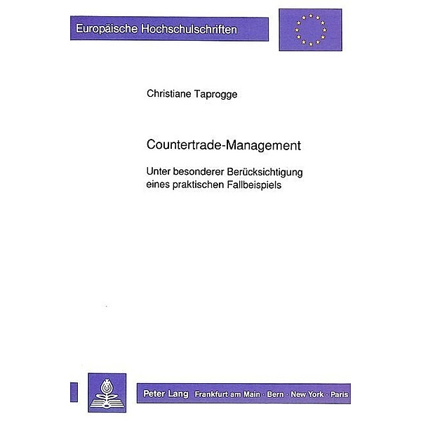 Countertrade-Management, Christiane Taprogge-Langer