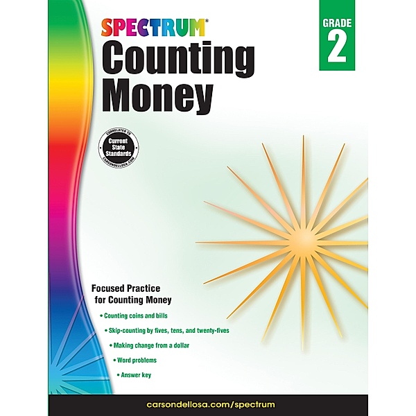 Counting Money, Grade 2 / Spectrum, Spectrum, Carson-Dellosa Publishing