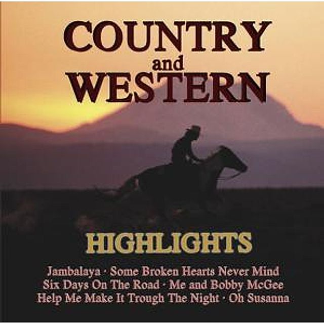 Country And Western Highlights von Diverse Interpreten | Weltbild.de