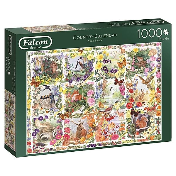 Country Calendar - 1000 Teile Puzzle