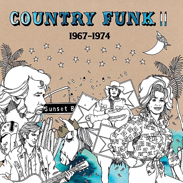 COUNTRY FUNK VOLUME II 1967-1974, Diverse Interpreten