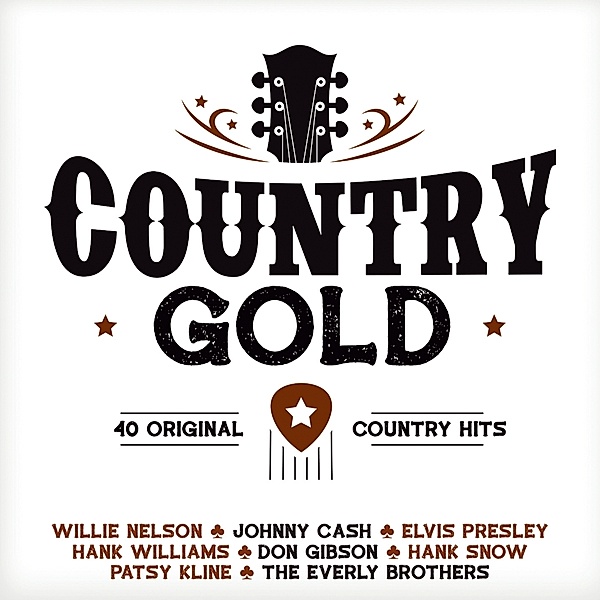 Country Gold-40 Original Country Hits, Diverse Interpreten