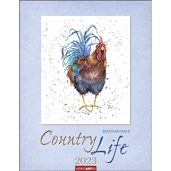 Country Life Kalender 2023. Wandkalender mit liebevoll gestalteten Tierbildern der Illustratorin und Zoologin Hannah Dal, Hannah Dale