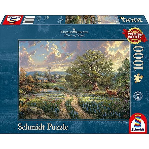 SCHMIDT SPIELE Country Living (Puzzle), Thomas Kinkade