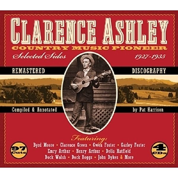 Country Music Pioneer, Clarence Ashley