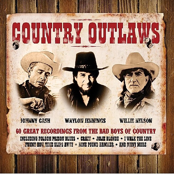 Country Outlaws, Cash, Jennings, Nelson
