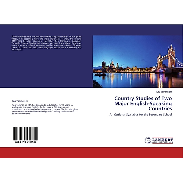 Country Studies of Two Major English-Speaking Countries, Anu Tammeleht