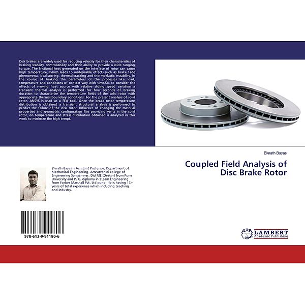 Coupled Field Analysis of Disc Brake Rotor, Eknath Bayas