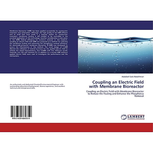 Coupling an Electric Field with Membrane Bioreactor, Abdallatif Satti Abdalrhman