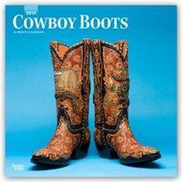 Cowboy Boots - Cowboystiefel 2019 - 18-Monatskalender