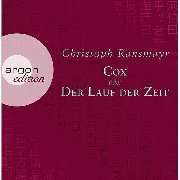 Cox,7 Audio-CDs, Christoph Ransmayr