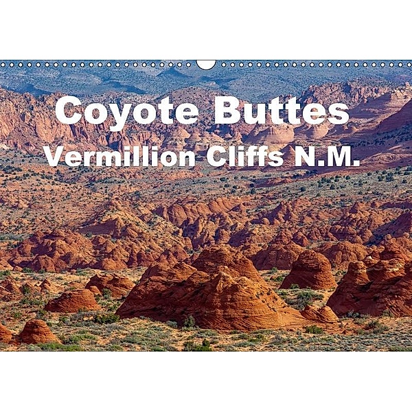 Coyote Buttes Vermillion Cliffs N.M. (Wall Calendar 2017 DIN A3 Landscape), Giuseppe Lupo