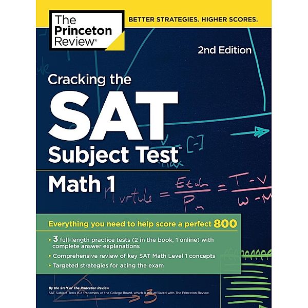 Cracking the SAT Subject Test in Math 1, 2nd Edition / College Test Preparation, The Princeton Review