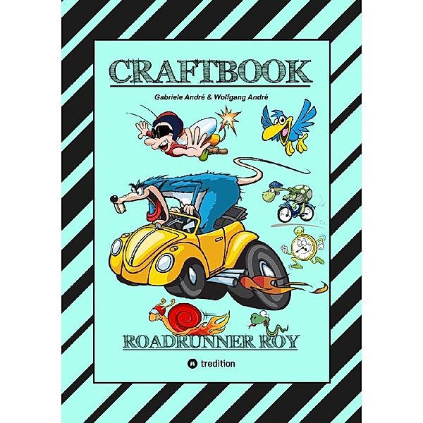 CRAFTBOOK - RACE ON GAME - 100 TOLLE FAHRZEUG MOTIVE - LUSTIGE RÄTSEL - OFFROAD - SCHNELLE AUTOS - OLDTIMER - F1, Gabriele André, Wolfgang André