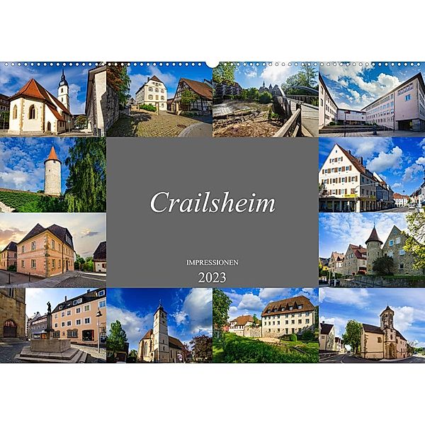 Crailsheim Impressionen (Wandkalender 2023 DIN A2 quer), Dirk Meutzner