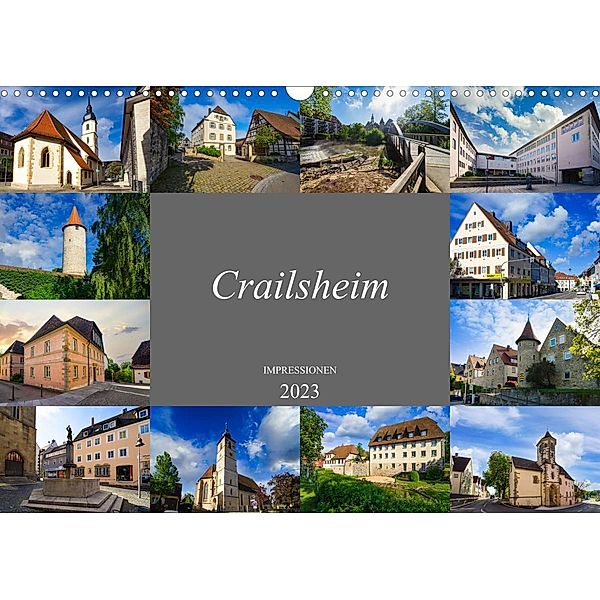 Crailsheim Impressionen (Wandkalender 2023 DIN A3 quer), Dirk Meutzner