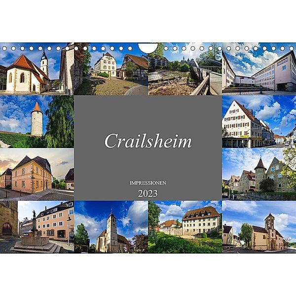 Crailsheim Impressionen (Wandkalender 2023 DIN A4 quer), Dirk Meutzner