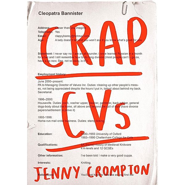 Crap CVs, Jenny Crompton