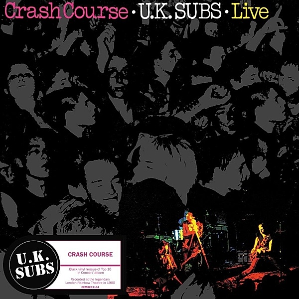 Crash Course (Black Vinyl), UK Subs