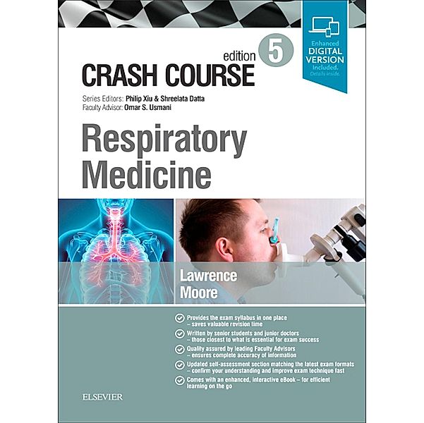 Crash Course Respiratory Medicine, Hannah Lawrence, Thomas Moore