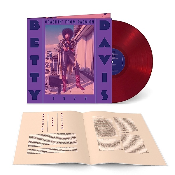Crashin' From Passion (Transparent Red Vinyl), Betty Davis