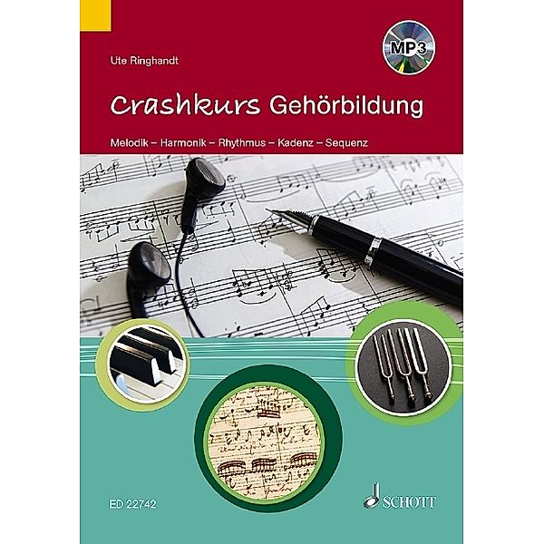 Crashkurse / Crashkurs Gehörbildung, m. MP3-CD, Ute Ringhandt