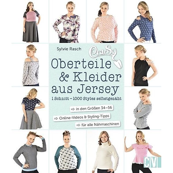 CraSy Oberteile & Kleider aus Jersey, Sylvie Rasch