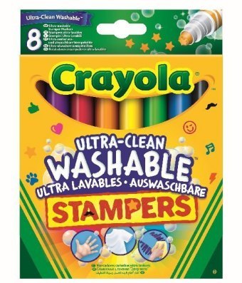 und abwaschbare Filzstifte Crayola 8 Ultra-Clean aus 