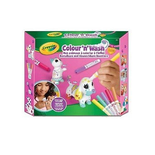 Crayola Colour 'N' Wash - Hund und Katze