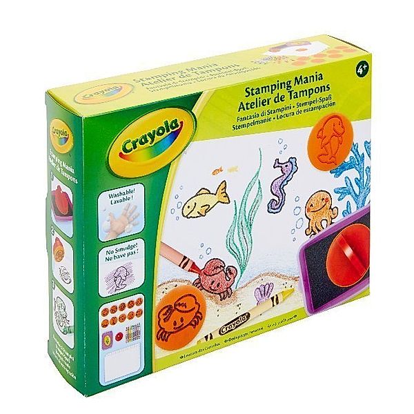 Goliath Toys, Crayola Crayola Kreativ-Sets Stempel-Spaß