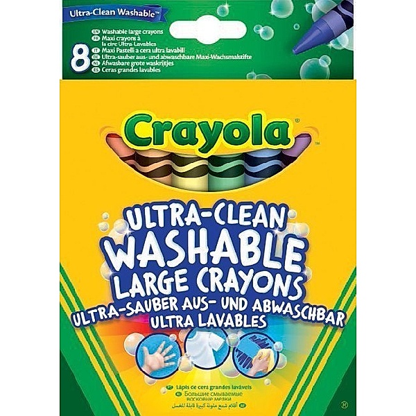 Goliath Toys, Crayola Crayola Ultra-Clean aus- und abwaschbare Wachsmalstifte